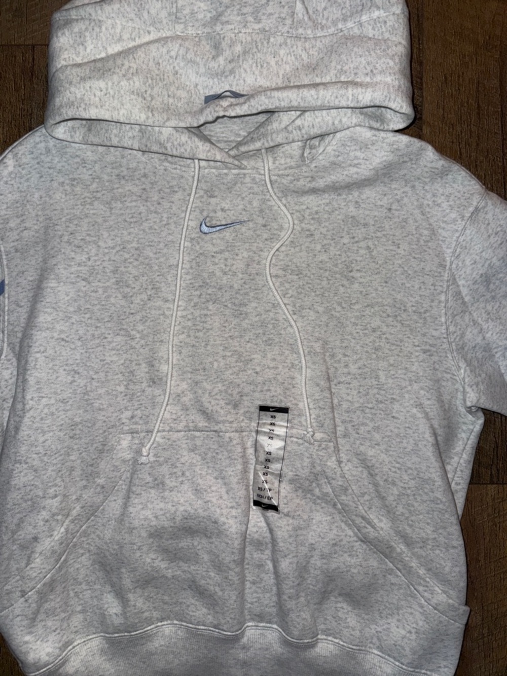 Nike grey pullover hoodie - Picture 2 of 7